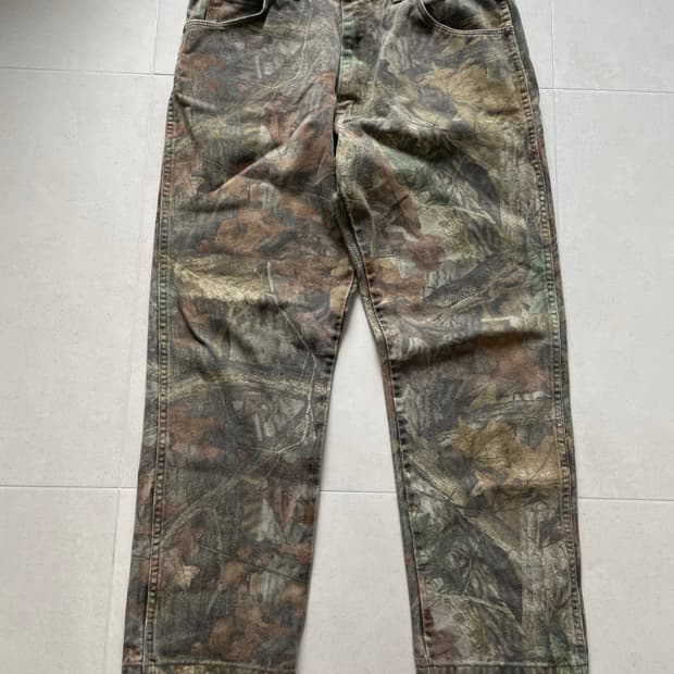 90s 랭글러 pro gear 리얼트리 코튼팬츠