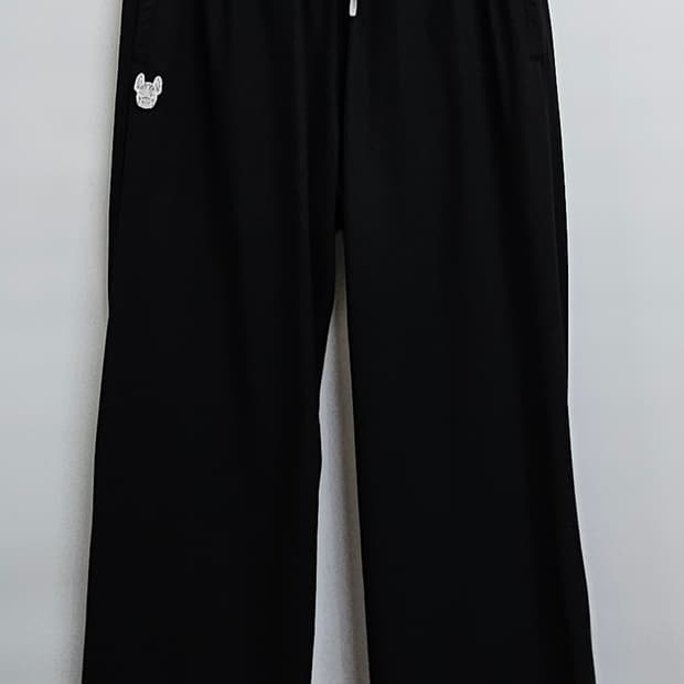 라이프워크 여성 우븐 와이드팬츠 FREE