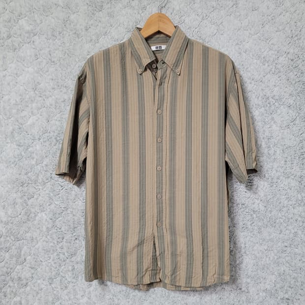 G676 [M] 유니클로U 반팔 남방 셔츠
