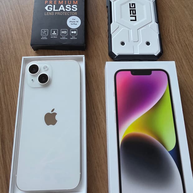 [특A급] 아이폰 14 풀박스+UAG 정품케이스