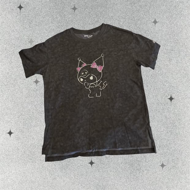 유니클로 ut sanrio 쿠로미 티셔츠 M 