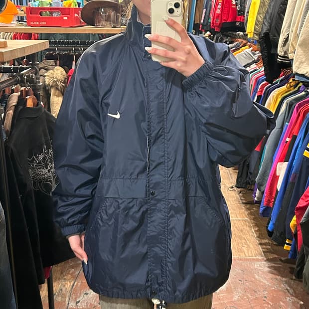 [HI] 나이키 바람막이 네이비