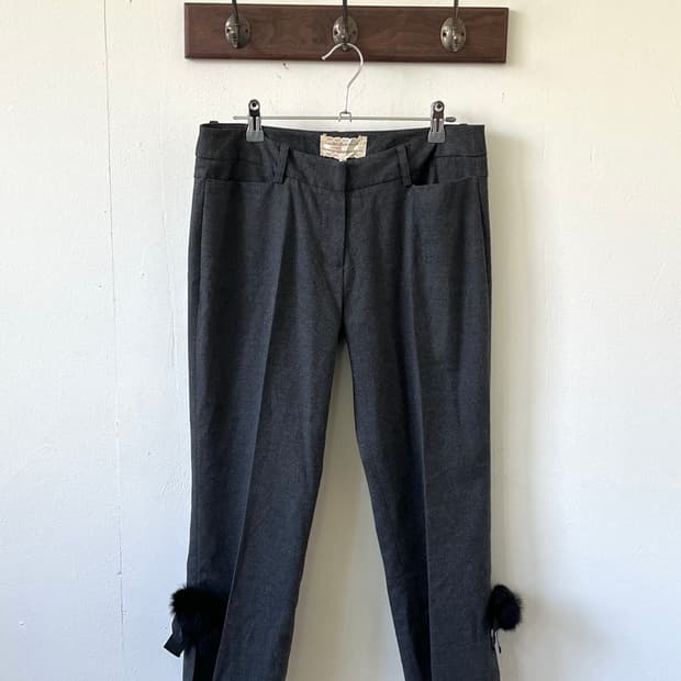 cat call 버튼업 슬랙스