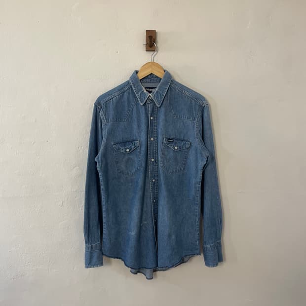 랭글러 데님 셔츠 
