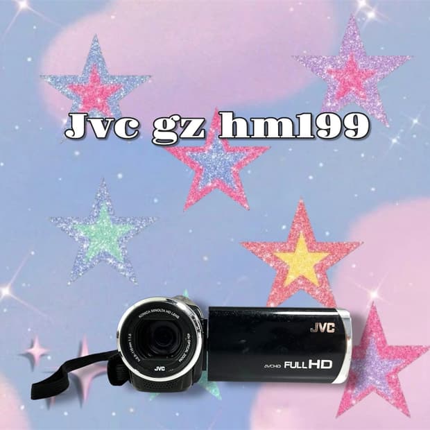 무조건 소장 // jvc gz hm199 빈티지 캠코더