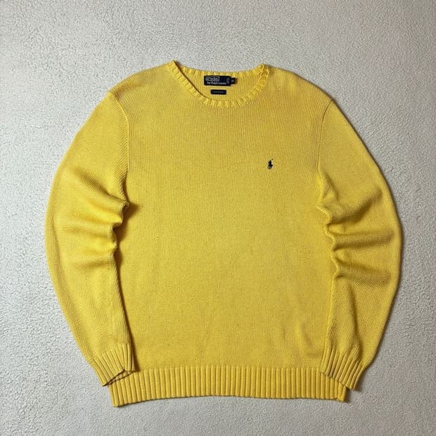 폴로 랄프로렌 00's 짜임 코튼 니트 PN7959