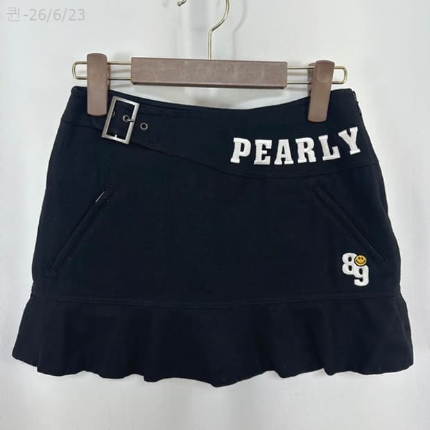 파리게이츠 여자 골프 치마 스커트 검정 0 (26인치정도)