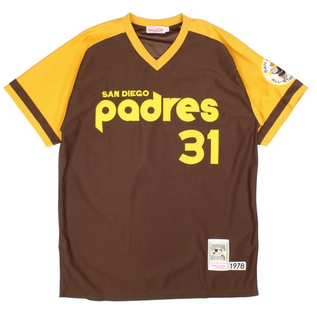 미첼앤네스 San Diego Padres 1978 레트로 야구져지