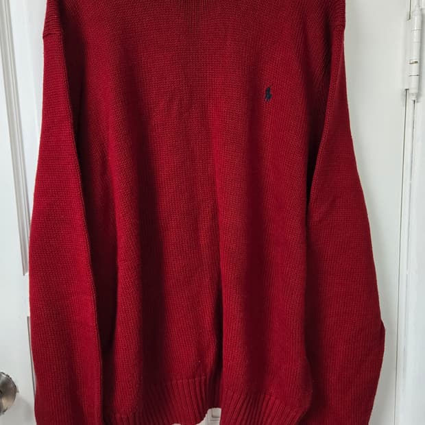 폴로 랄프로렌 피마코튼 니트 XL