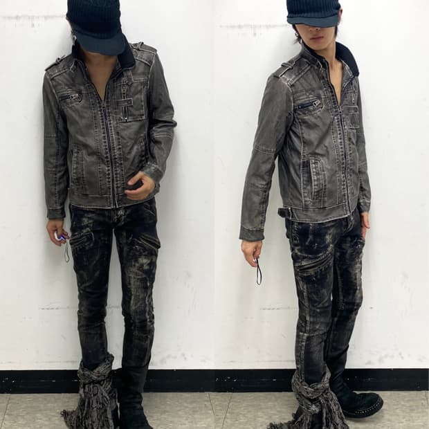 00’s Japanese Street Mood Gimmick Grey N