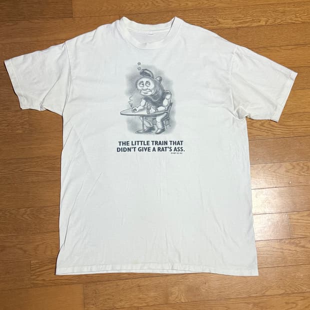 90s Thomas & Friends 토마스와 친구들 패러디 티셔츠