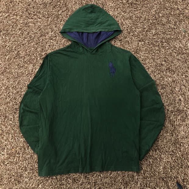 XL 폴로 랄프로렌 빅포니 후드 롱슬리브