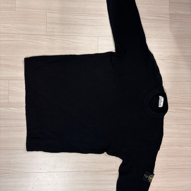 스톤아일랜드 검정색 니트 xl