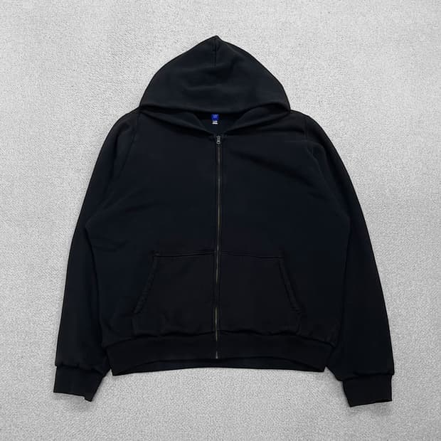 이지 x 갭 YZY 익스클루시브 후드 집업 블랙