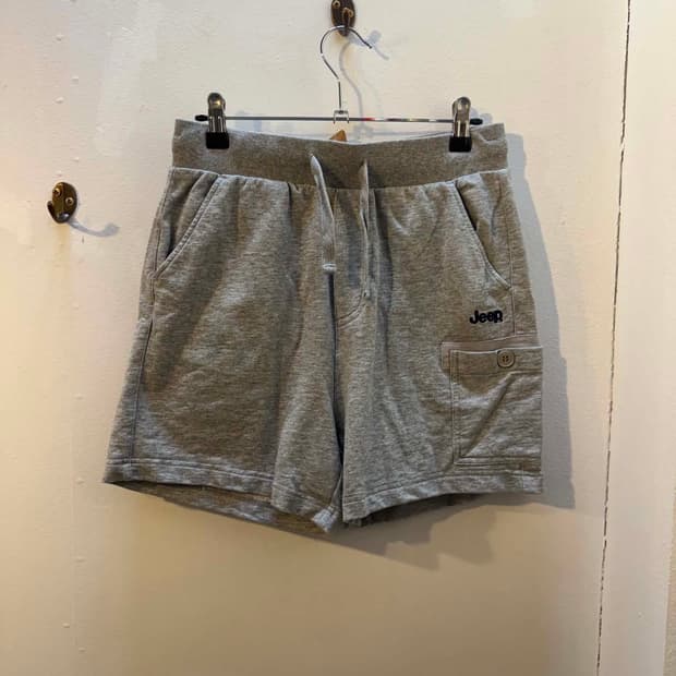 [S] 지프 스웻 카고 쇼츠 반바지