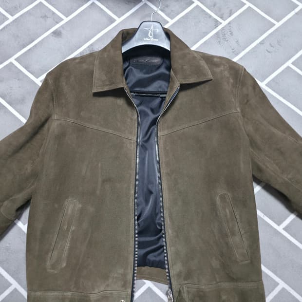 느와르 라르메스 스웨이드 자켓