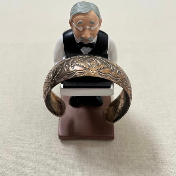 네이티브 아메리칸 나바호 뱅글 w.tracy navajo 925실버