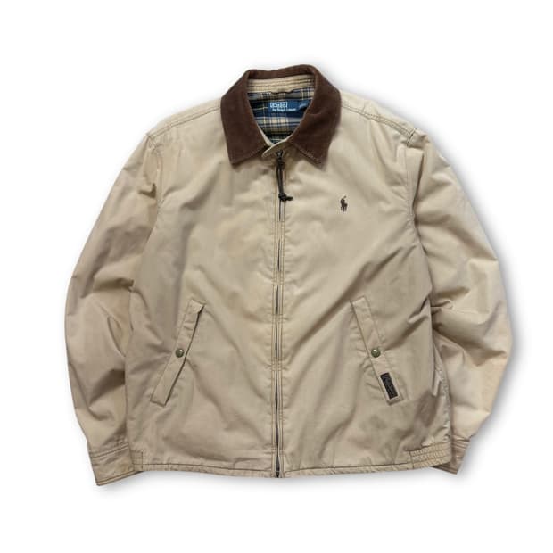 폴로 랄프로렌 코듀로이 카라 헤링턴 자켓