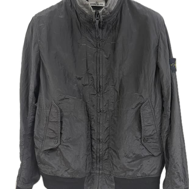 스톤아일랜드 나일론 메탈 타이벡 쉴드 자켓