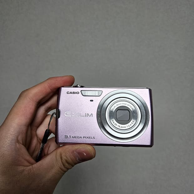 [박스셋] 카시오 엑슬림 EX-Z250 핑크 디카