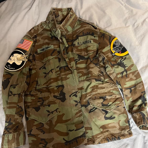 폴로 랄프로렌 데님앤서플라이 카모야상 S