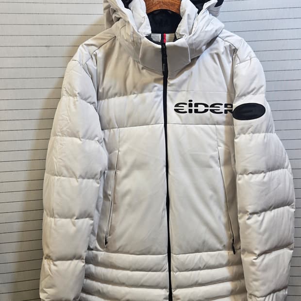 아이더 화이트패딩