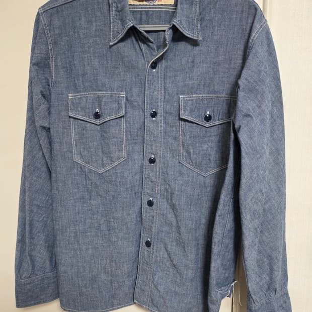 리얼맥코이 샴브레이 셔츠 s사이즈