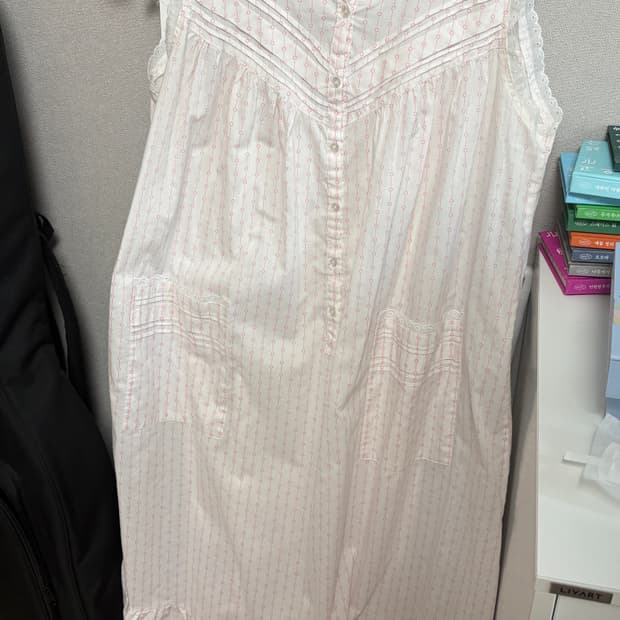 핑크 모리걸 나시 원피스