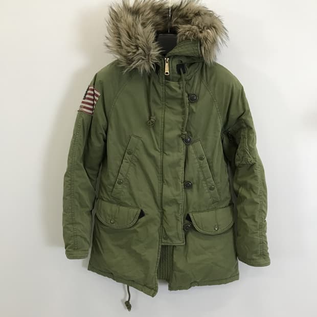 데님앤서플라이 N3B 덕다운 성조기 파카 [XS]