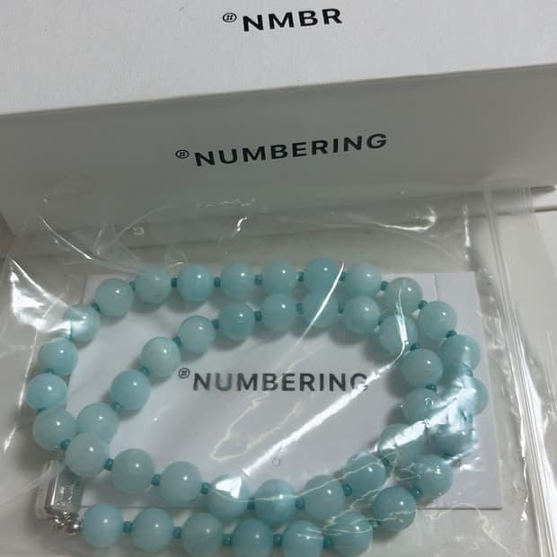 넘버링 #9739 목걸이
