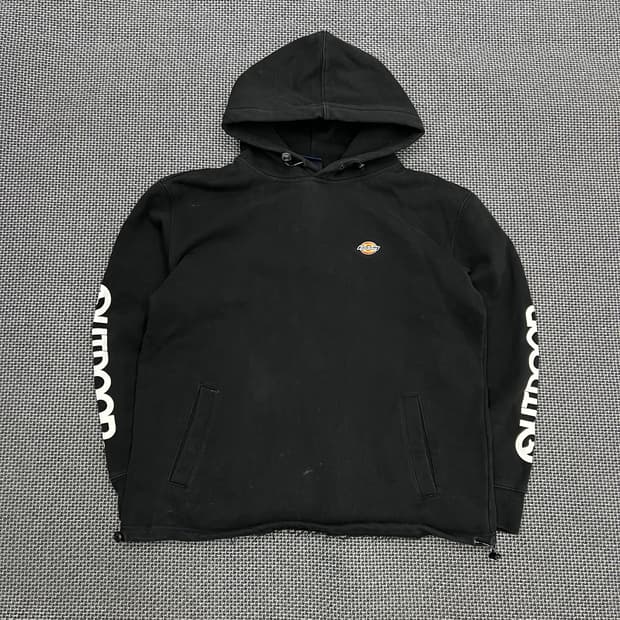 디키즈x아웃도어 블랙 후드