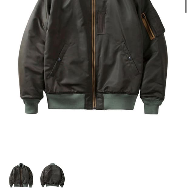 (구매) 디그레 ma-1 dark olive L 구매 합니다