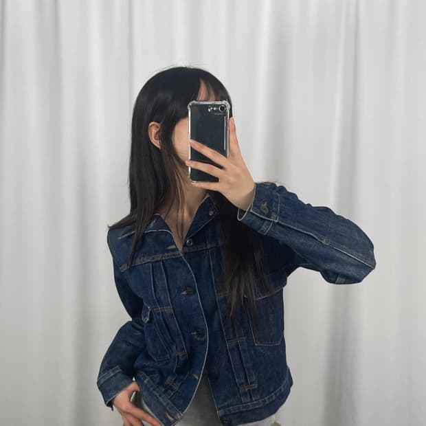아페쎄 셀비지 데님 자켓