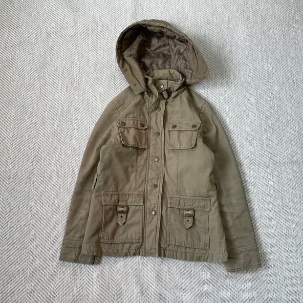 소프트 밀리터리 헤비 하이브리드 자켓 goa