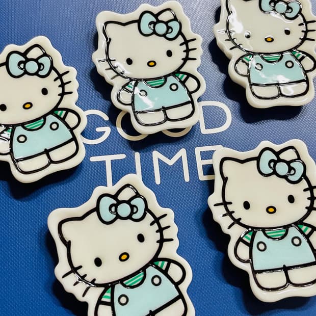 산리오 키티 유광 파츠 DIY 파츠 재료