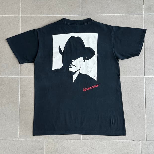 90s 빈티지 말보로 티셔츠 카우보이