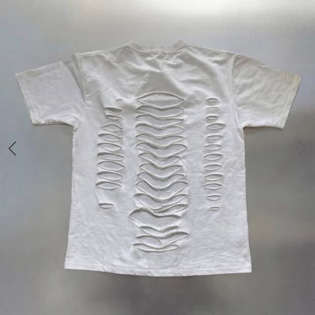 (구해요) Damaged cutting T-shirts unisex
