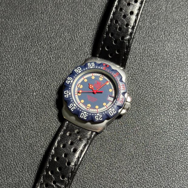 태그호이어 포뮬러1 빈티지 35mm WA1210