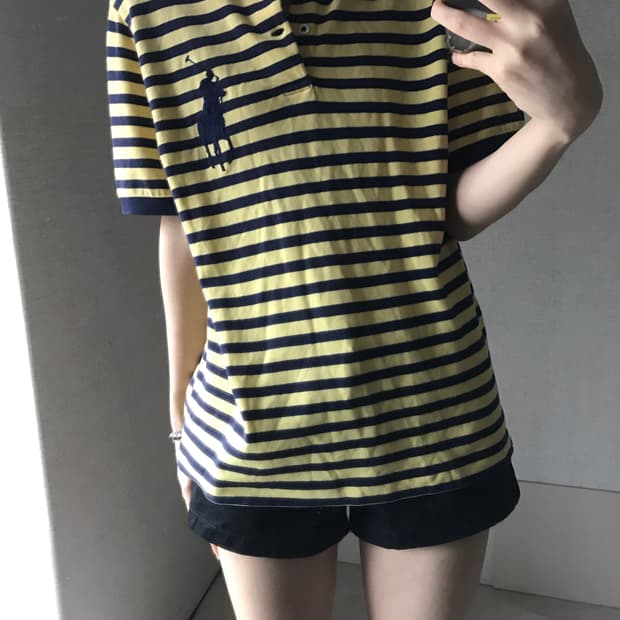 폴로 스트라이프 빅포니 pk