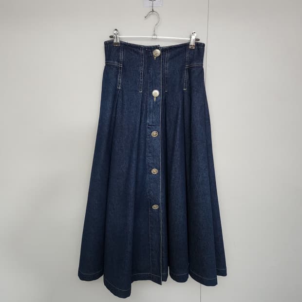 오브제 26인치 청스커트 데님스커트