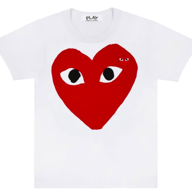 꼼데가르송 반팔티