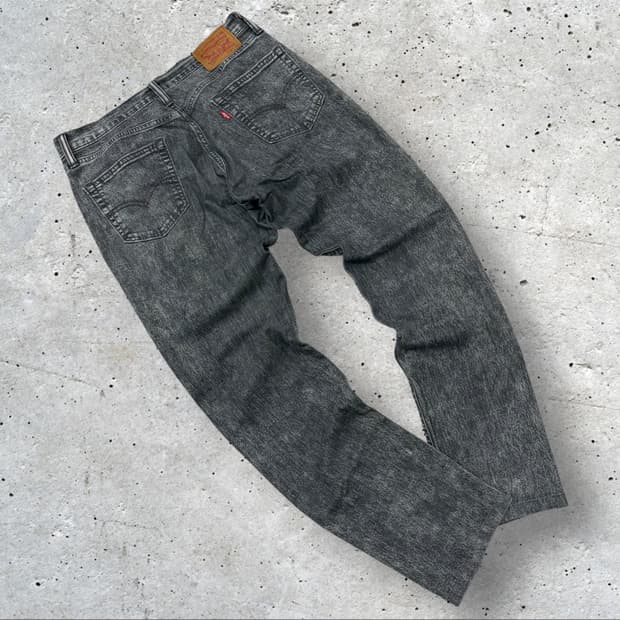 [30x32] 리바이스 511 흑청 블랙 데님 팬츠 C890