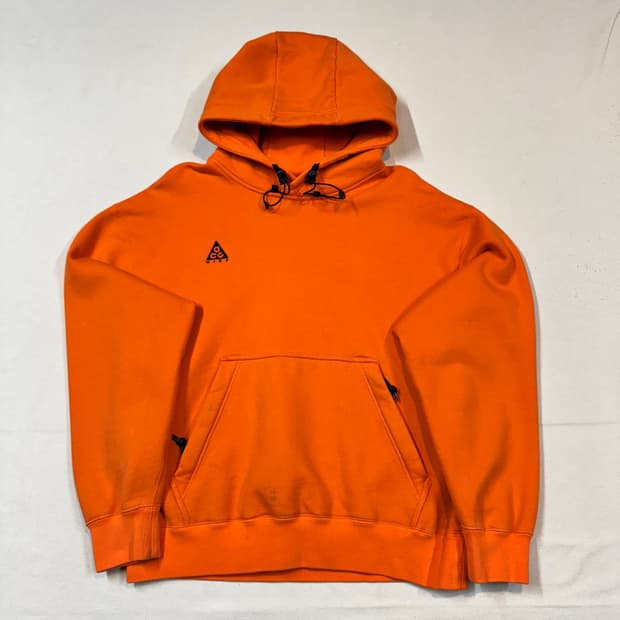 M) 나이키 ACG 오렌지색 후드티