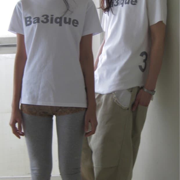 [fe.3] petit logo t-shirt (white) 