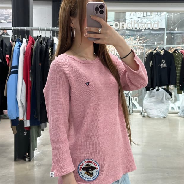 베이프 펠로우쉽 와플 롱슬리브
