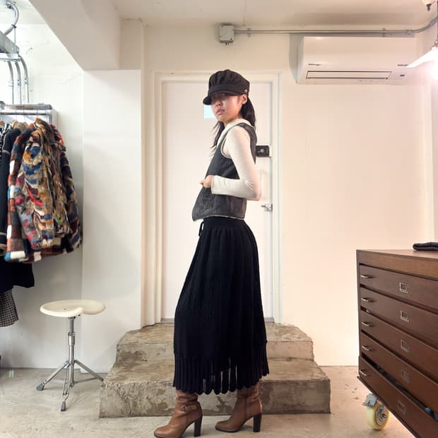 Comme des Garçons Knitted Skirt/ M