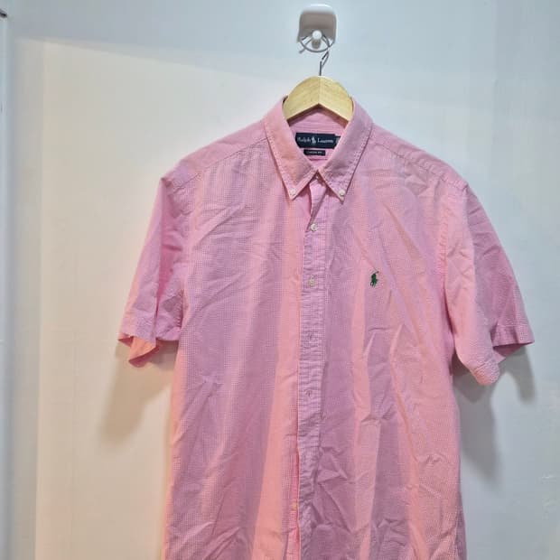 XL) 폴로 랄프로렌 00's 시어서커 반팔셔츠 팝니다