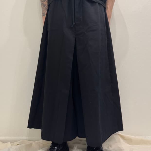 요지야마모토 18aw 하카마 팬츠