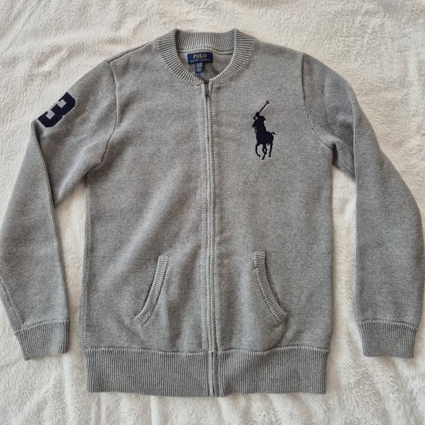 폴로 랄프로렌 남아 니트 집업