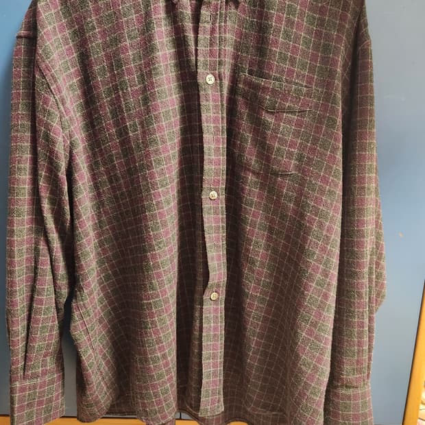 아워레가시 bd셔츠 소모포어 체크 46